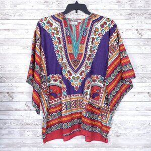 Gypsy Rose Boho Top One Size Flare Sleeve Festival 178